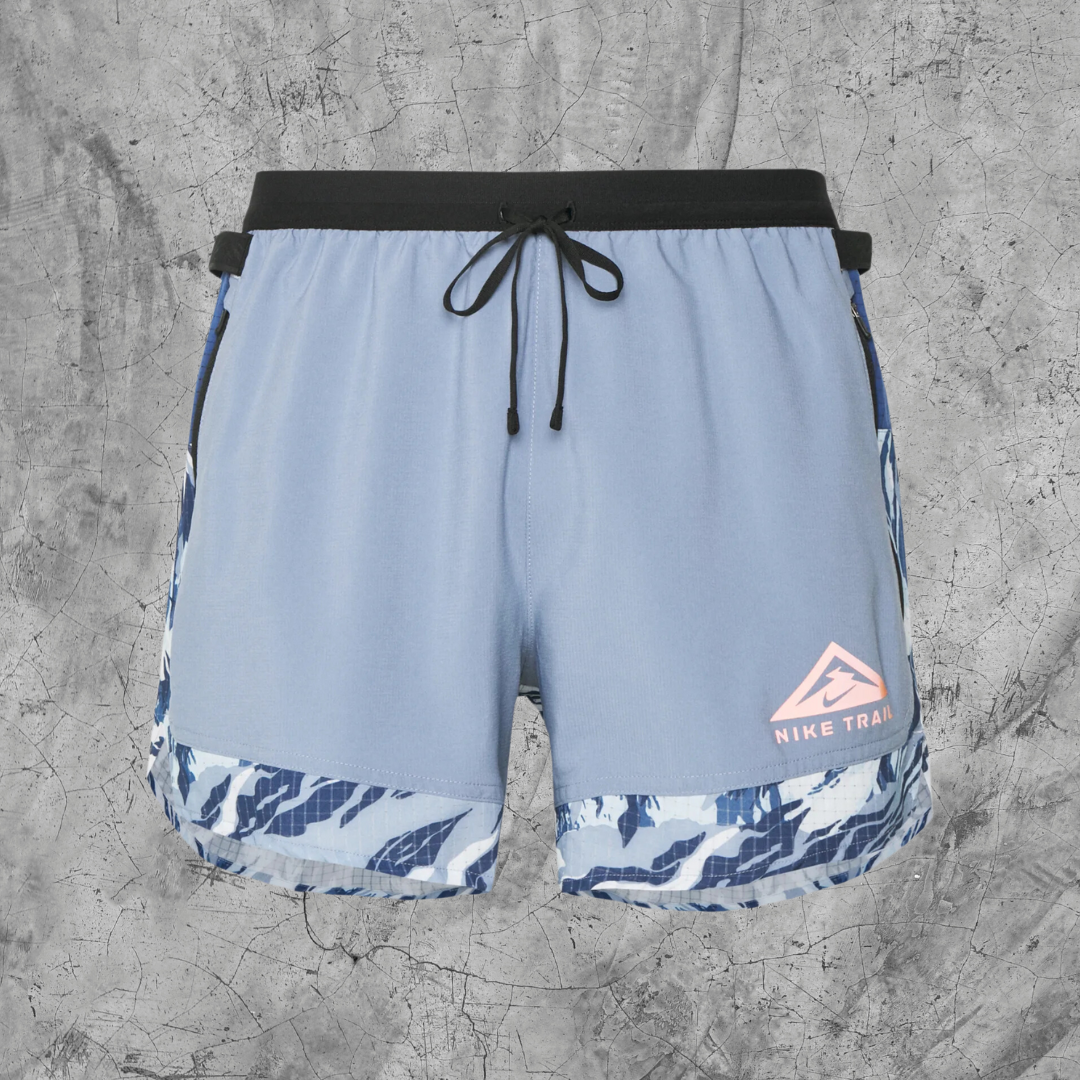 Nike Dri Fit Trail Flex 5inch Shorts BLUE CAMO