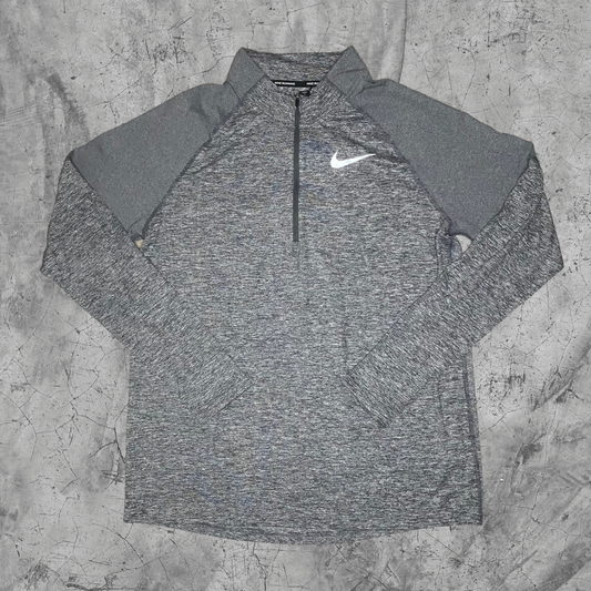 Nike Dri-Fit Element Long Sleeve Half-Zip - GREY