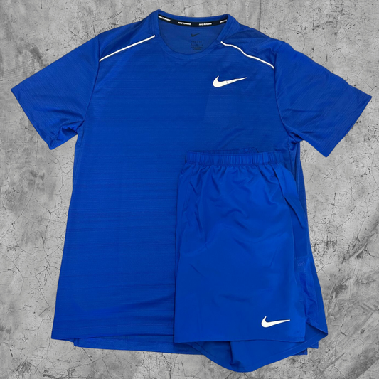 Nike Dri-Fit Miler Set - ROYAL BLUE