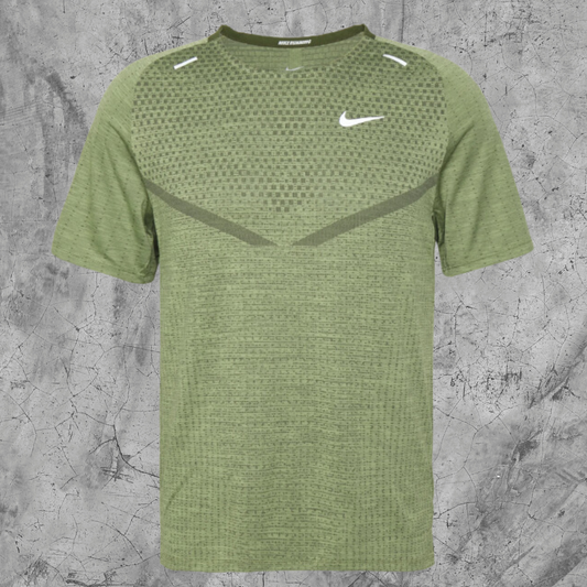 Nike Tech Knit Dri-Fit ADV Running Top - GREEN