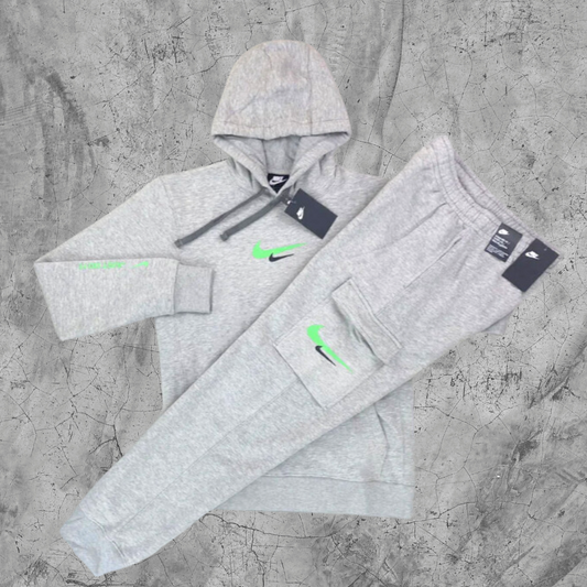 Nike Air Swoosh Sportswear Tracksuit - GREY