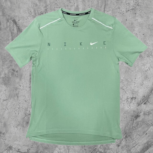 Nike Dri-Fit Running T-Shirt - KHAKI GREEN