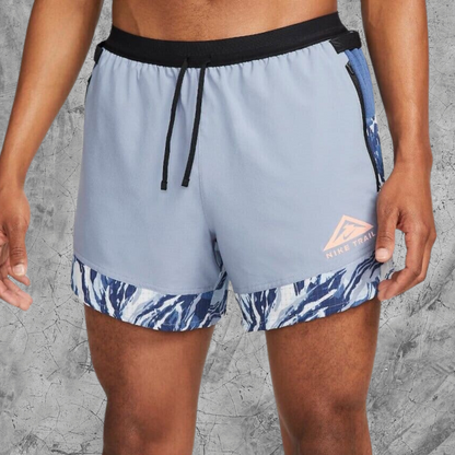 Nike Dri-Fit Trail Flex 5inch Shorts - BLUE CAMO